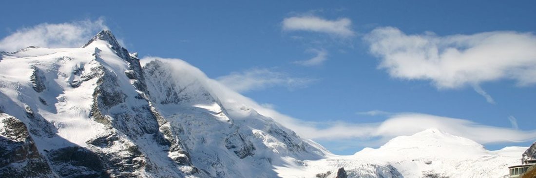 Bergansicht im Winter